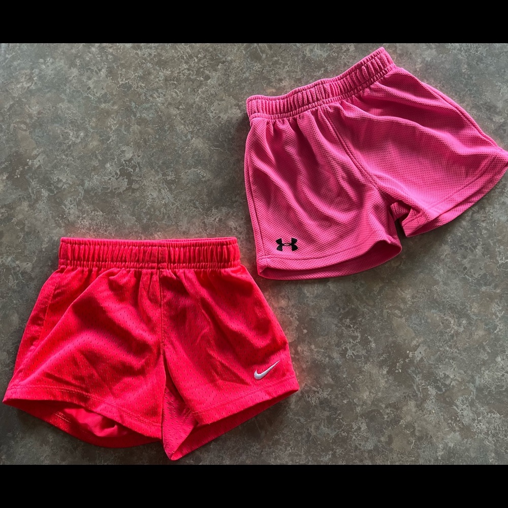Bundle of Girls Athletic Shorts SZ 4